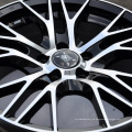 La fábrica proporciona directamente las ruedas de aleación de fundición de 16 pulgadas de 16 pulgadas 38 et negro para el automóvil